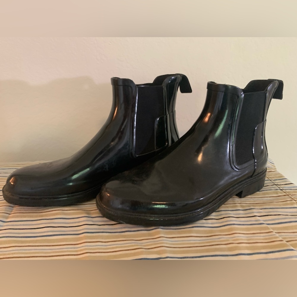 Hunter refined Chelsea boots